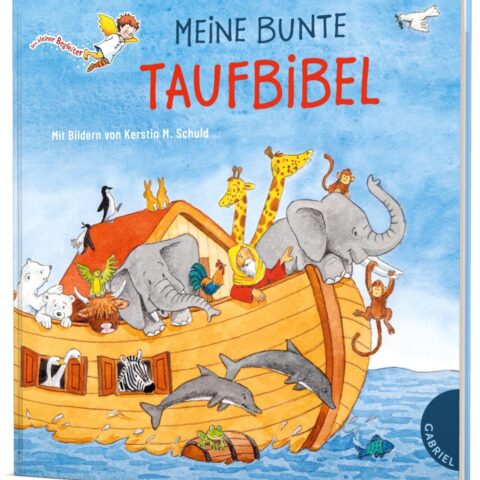 Meine bunte Taufbibel – Schönes Taufgeschenk mit Widmungsseite